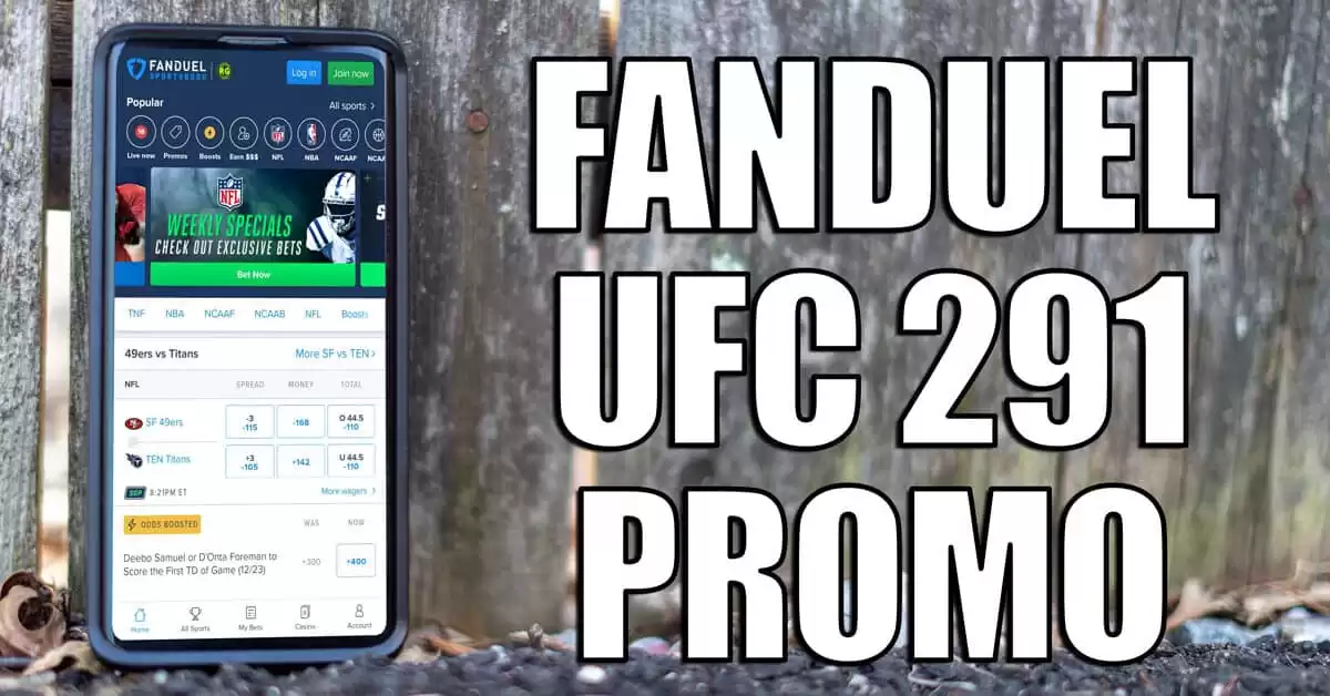"FanDuel UFC 291 Promo: Bet $5, Get $100 Poirier-Gaethje Bonus Activated"