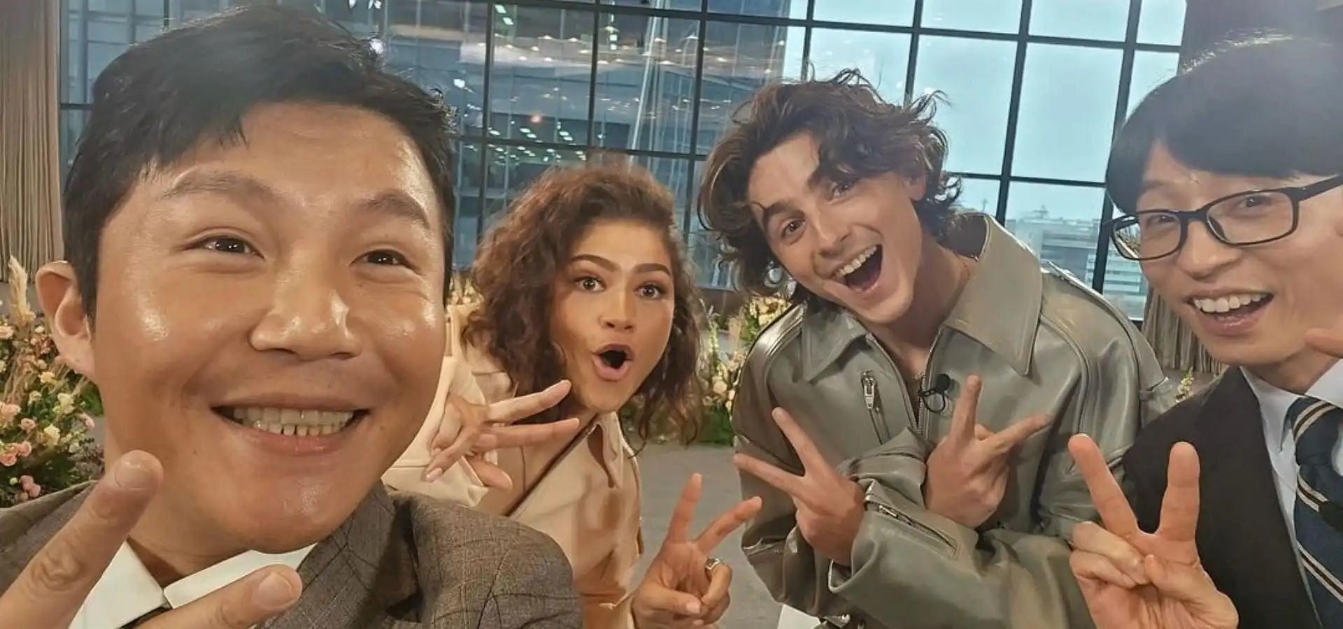 Fans react as Zendaya and Timothée Chalamet confirm appearance on Yoo Jae-suk's You Quiz on the Block for Dune: Part 2 promotions