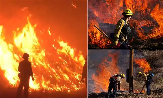 Fast-moving Highland Fire: Riverside County Fire Spreads