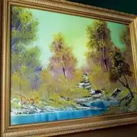 First Bob Ross TV painting goes on sale for nearly 10 million