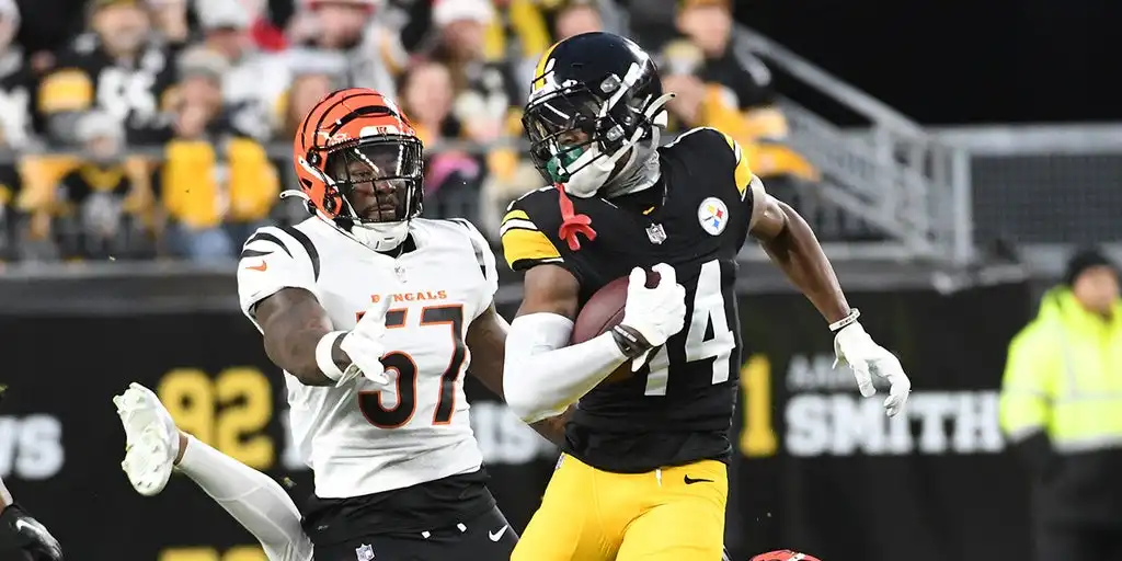 "George Pickens epic performance silences critics, Steelers playoff hopes alive with win over Bengals"