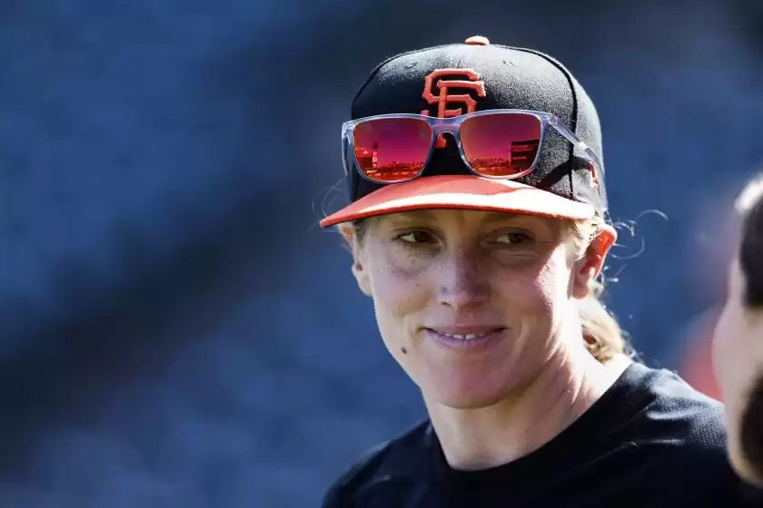 'Giants Alyssa Nakken, First Woman to Interview for MLB Manager Position'
