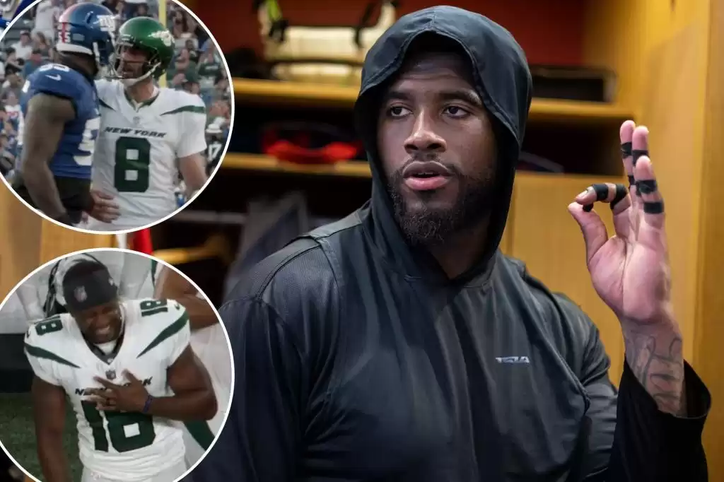 Giants Jihad Ward explains shoving Aaron Rodgers in intense confrontation