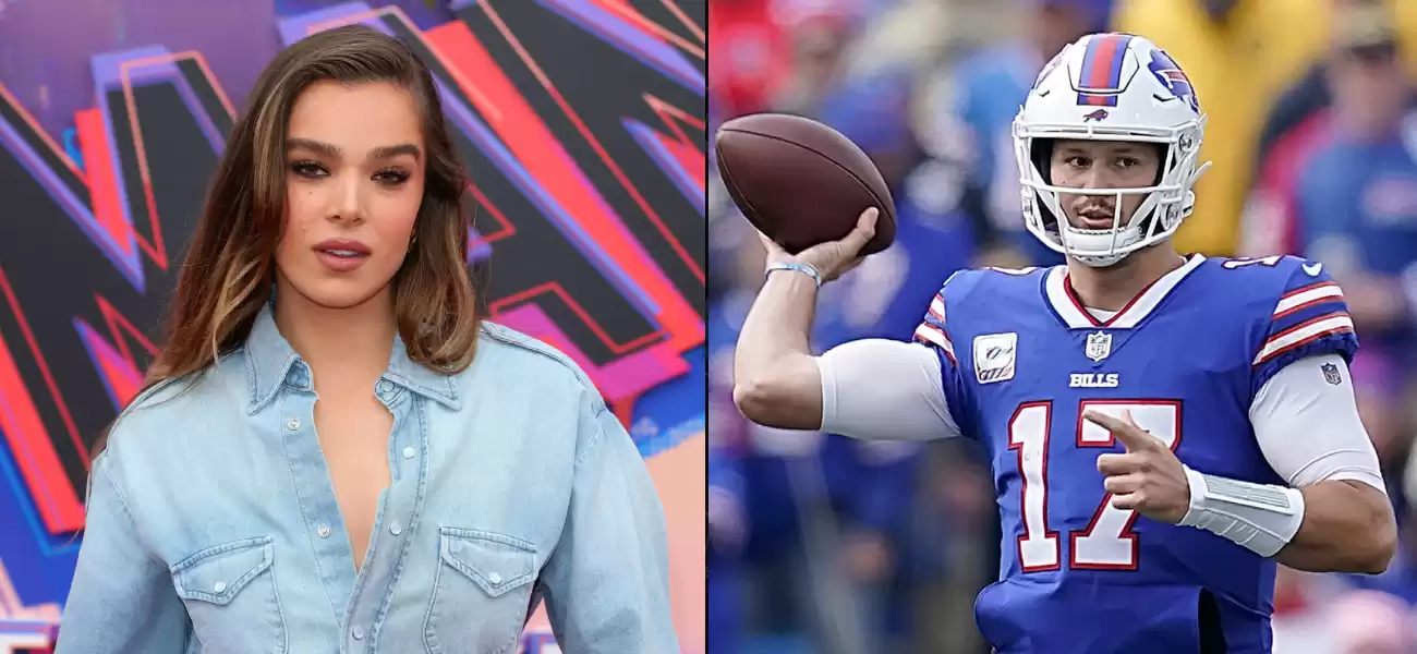 "Hailee Steinfeld Attends Buffalo Bills QB Josh Allen's Game, Emulating Taylor Swift"