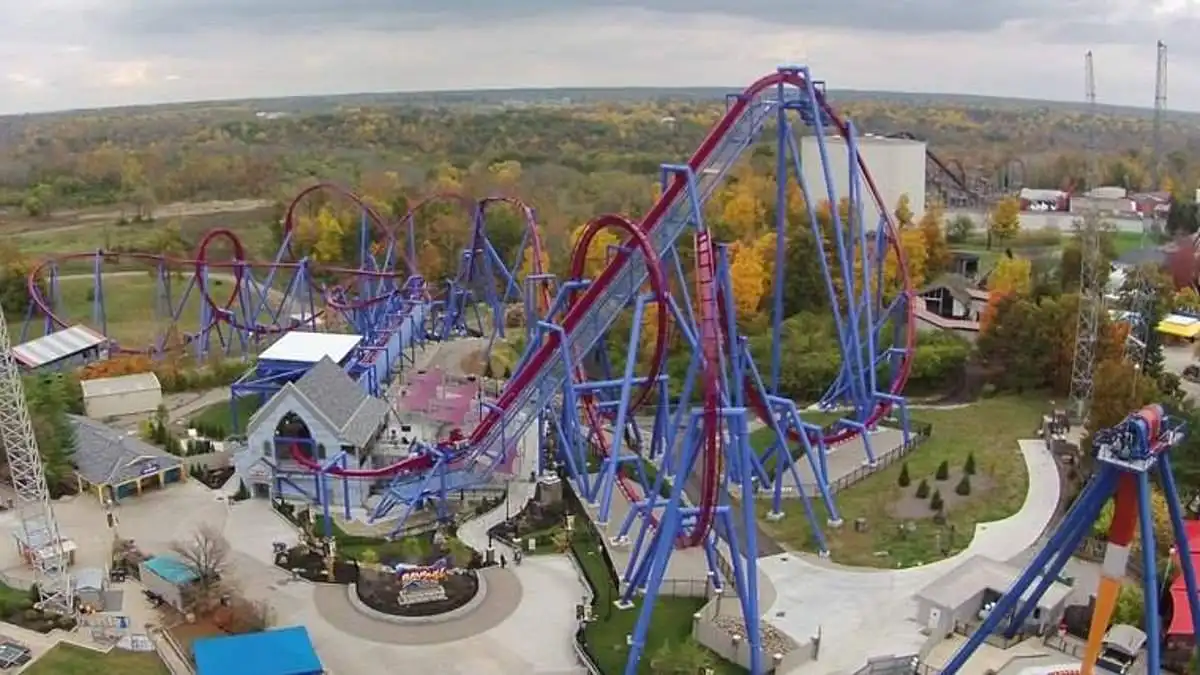Horror at Ohio theme park Kings Island: Man hit by rollercoaster