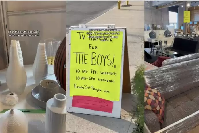 How to Find Props from Hit TV Show 'The Boys' at a Garage Sale Where a TikToker Attended