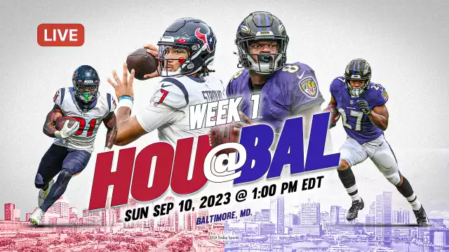 How to Watch NFL: Houston Texans vs. Baltimore Ravens, Time, TV Channel, Live Stream