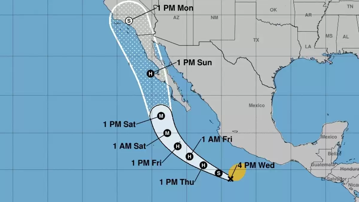 Hurricane Hilary targets Southern California