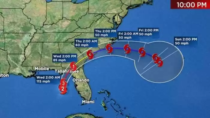 Hurricane Idalia Set to Make History in Florida with Landfall Near Big Bend Early Wednesday