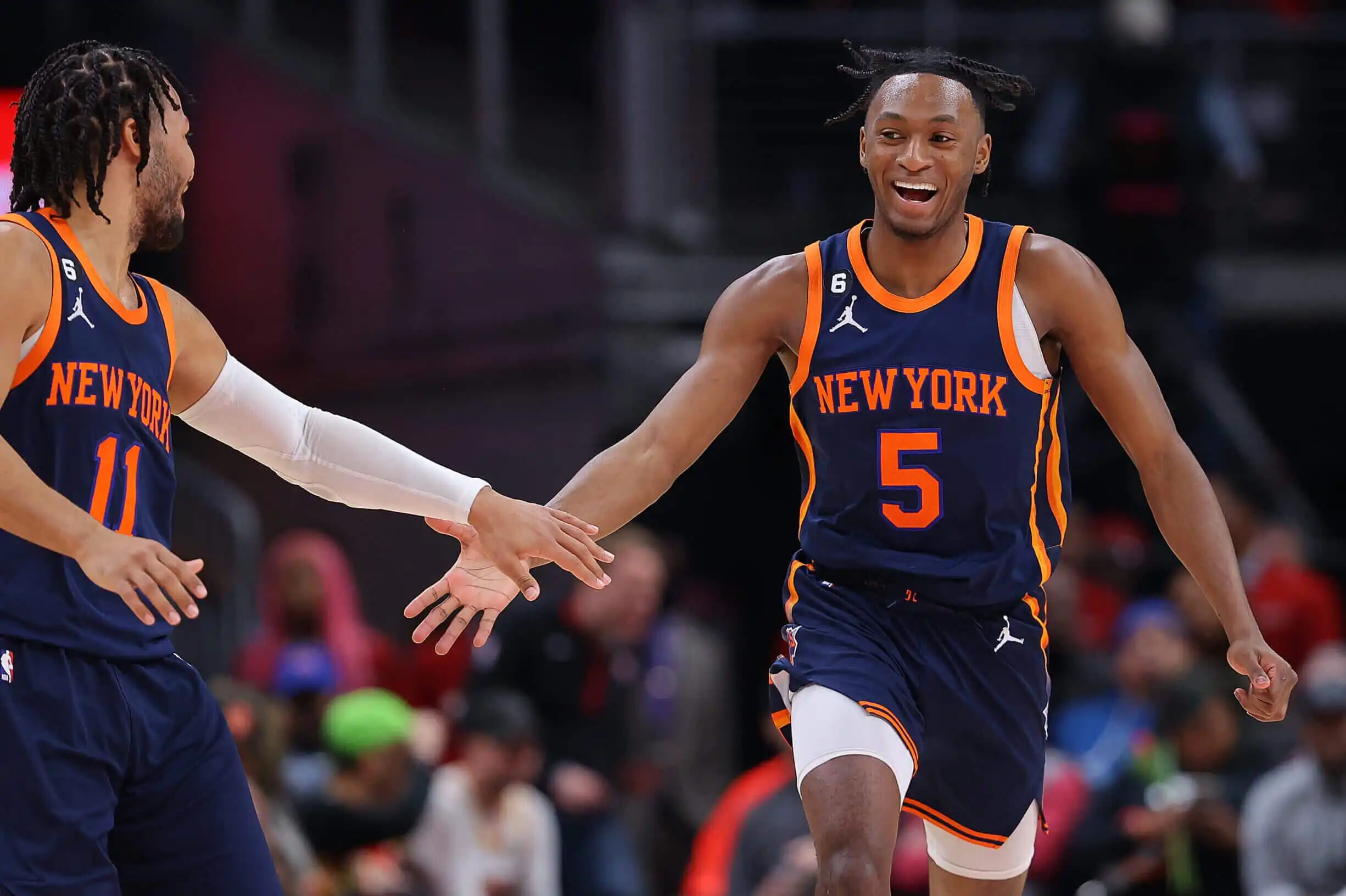 Immanuel Quickley, Jalen Brunson crucial to Knicks' chemistry lesson