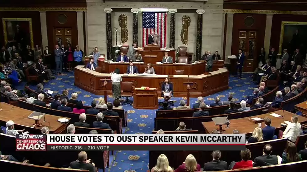 Indiana and Michigan congressmen oppose removal of former House Speaker Kevin McCarthy