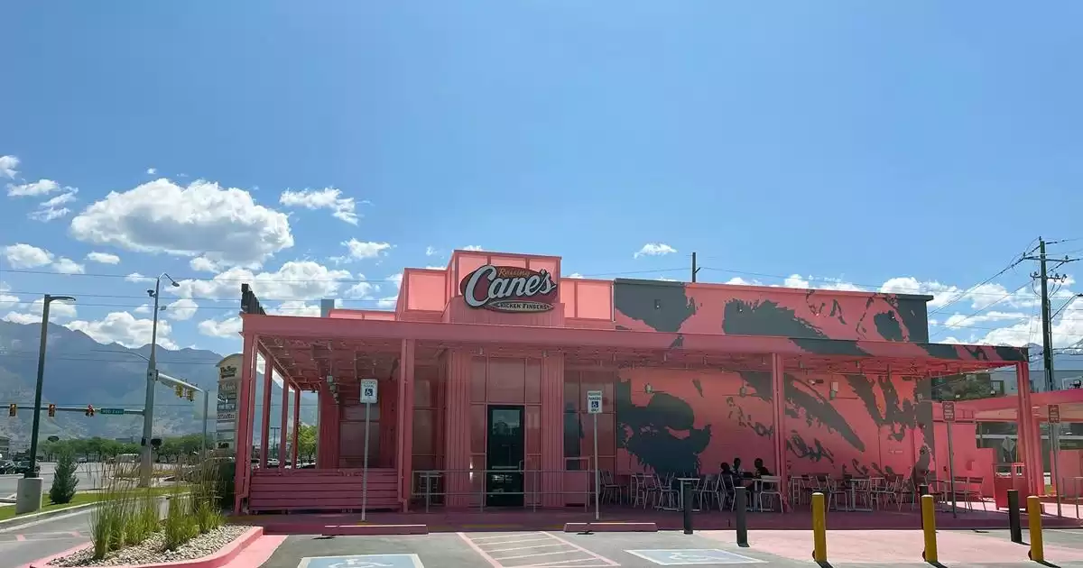 Inside Look at Utah's Post Malone-Designed Pink Raising Cane's