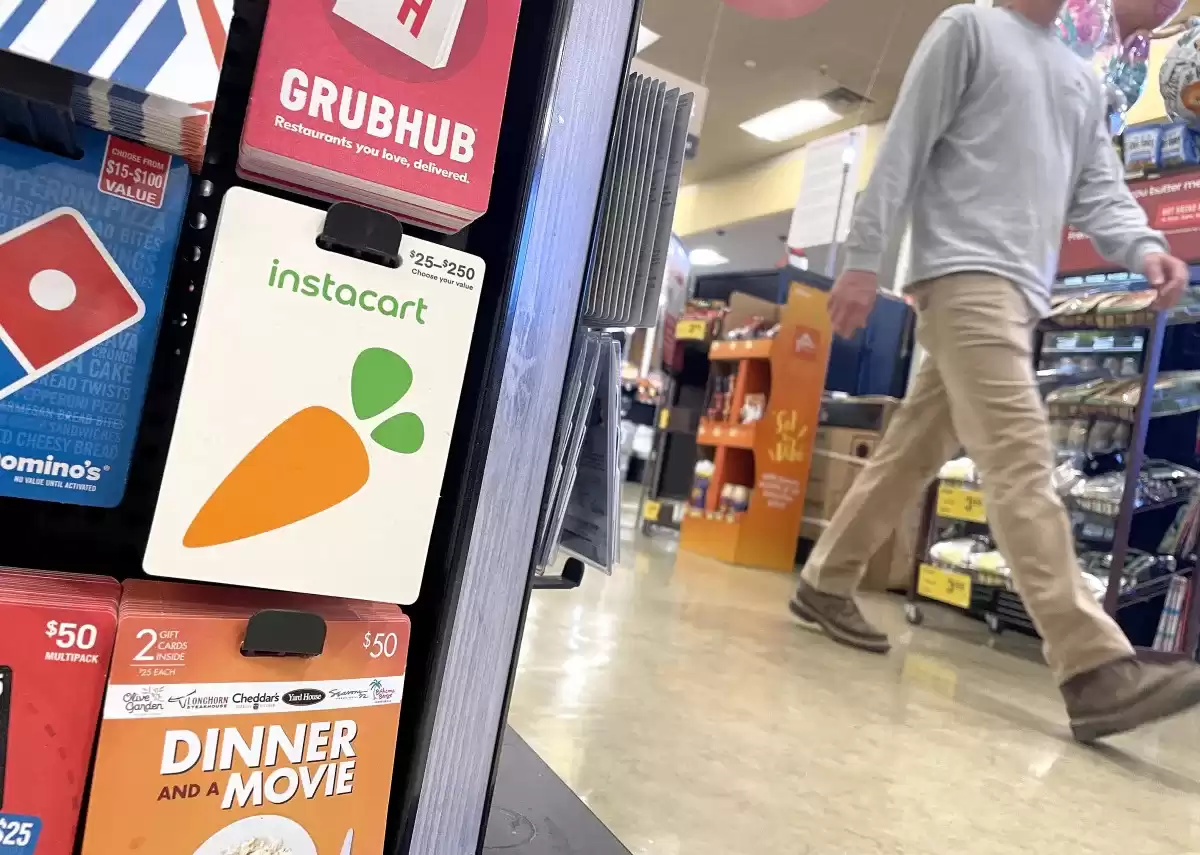 'Instacart stock surges 40% on market debut'