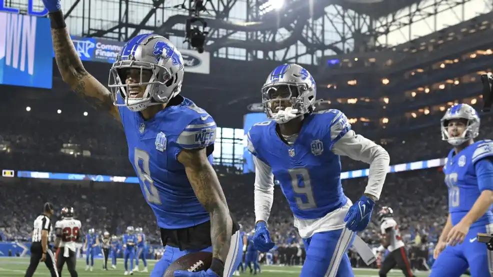 Jared Goff throws 2 TD passes, Lions advance to NFC title game with 31-23 win over Bucs | WPEC