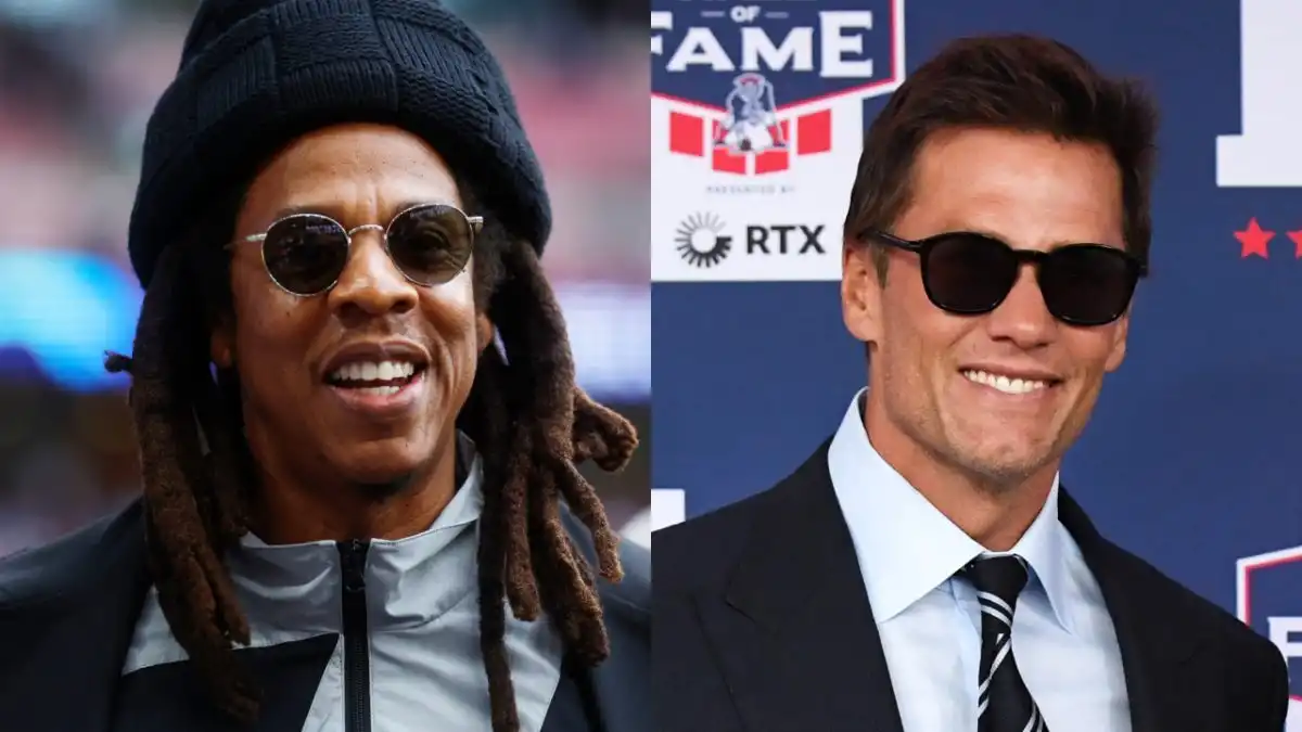 JAY-Z performs at Tom Brady Patriots Hall of Fame Induction