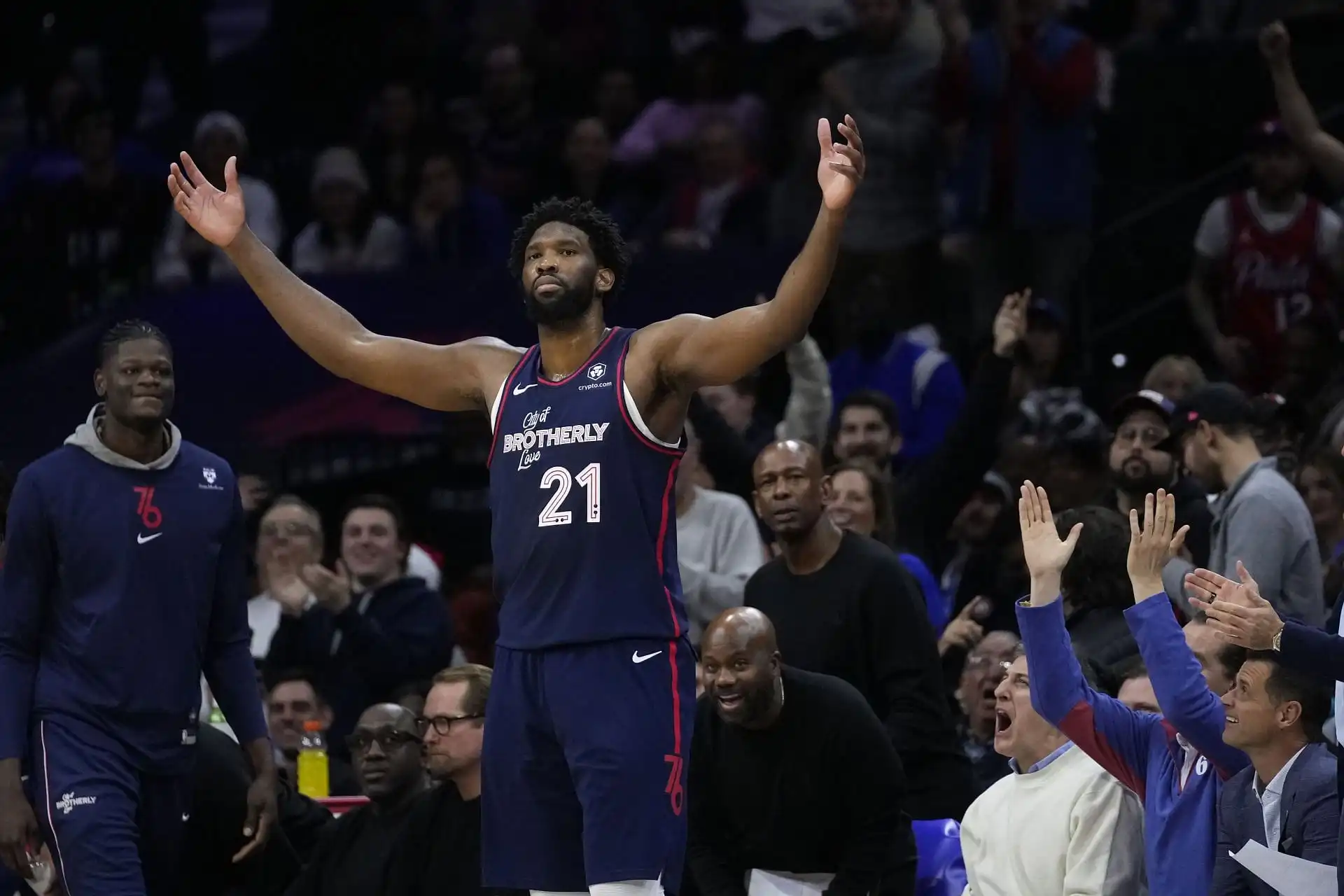 Joel Embiid status Is he playing tonight against Toronto Raptors for