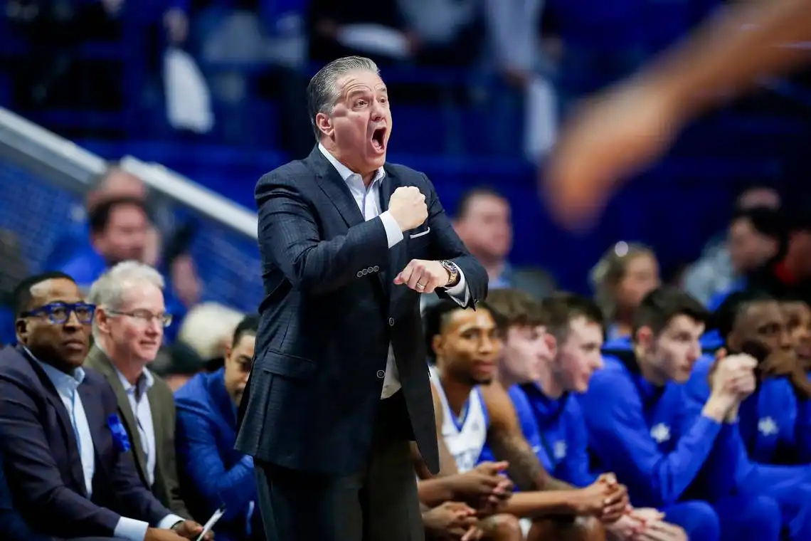 John Calipari comments on signature win over No. 8 Miami by UK basketball