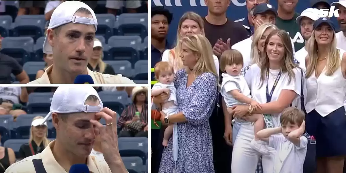 "John Isner's Emotional Postponement of Retirement after US Open 1R Win: Tennis, Wife, Amazing Family, 4 Beautiful Children"