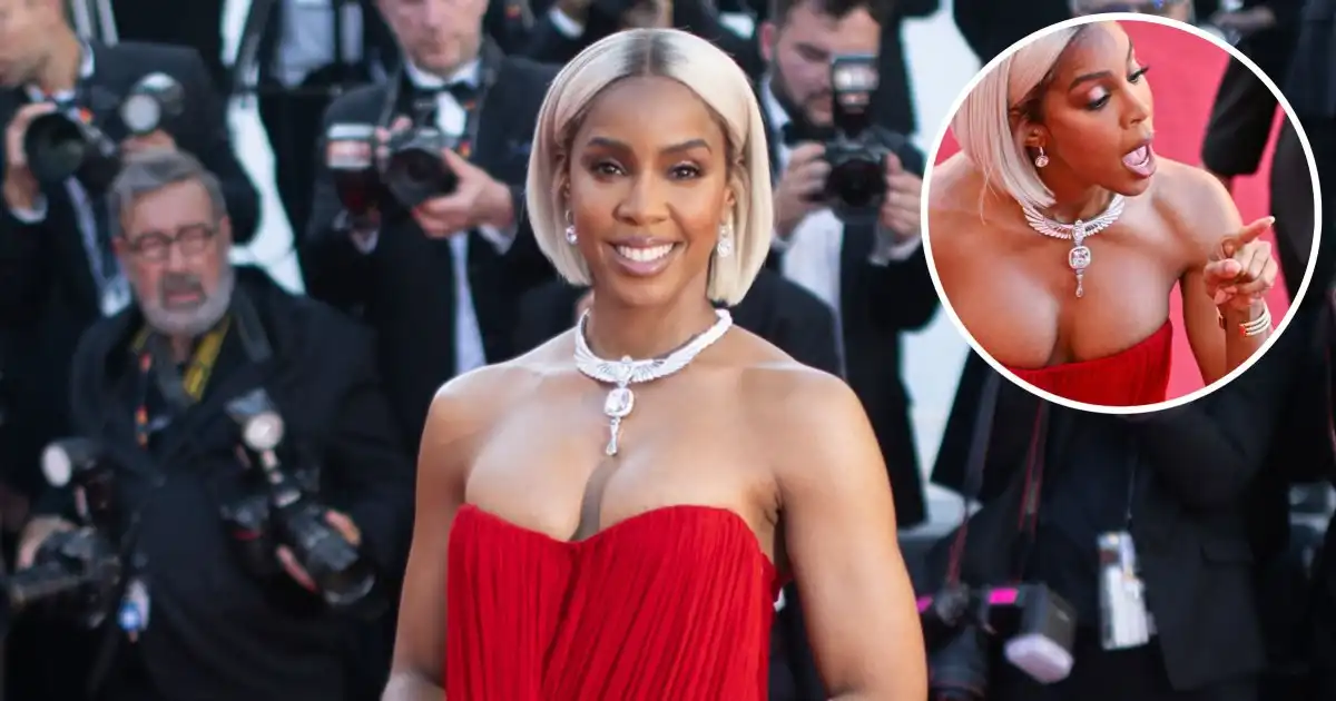 Kelly Rowland Confronts Security in Cannes Red Carpet Video