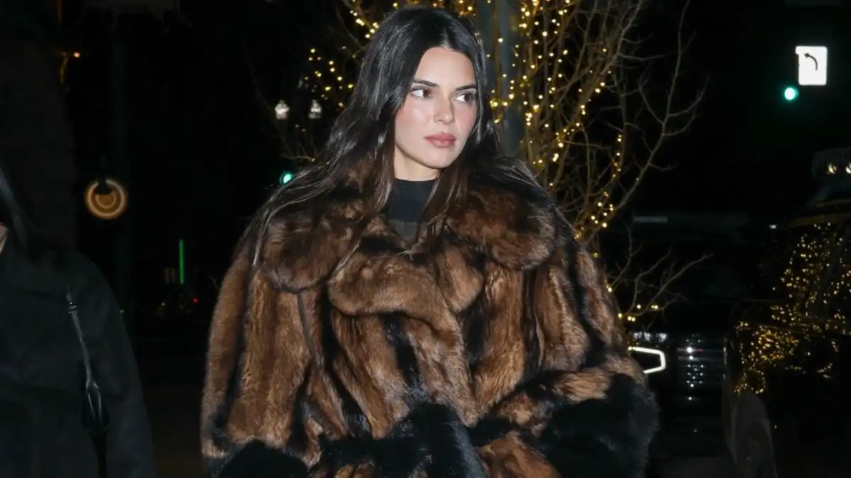 Kendall Jenner unbothered Bad Bunny breakup $27,000 fur coat