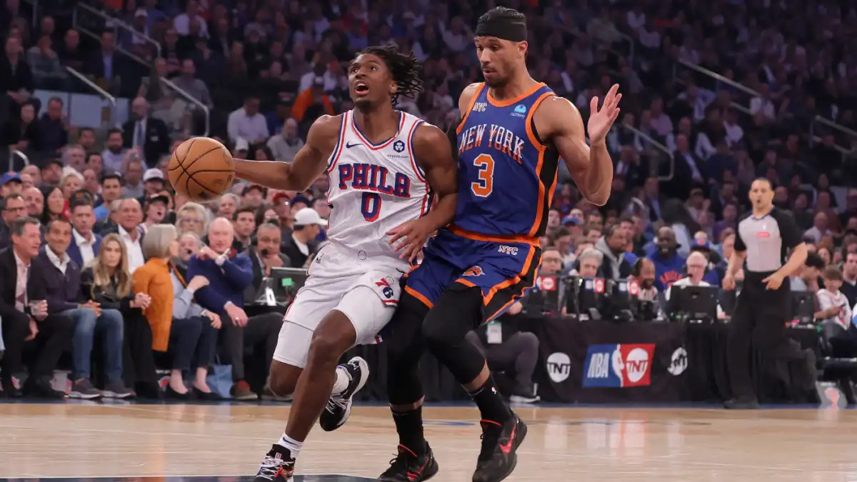 Knicks vs 76ers score: Tyrese Maxey leads Philly to wild overtime win in Game 5