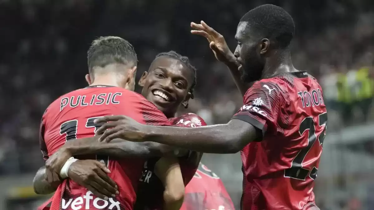 Leao goal sustains AC Milan's flawless Serie A beginning