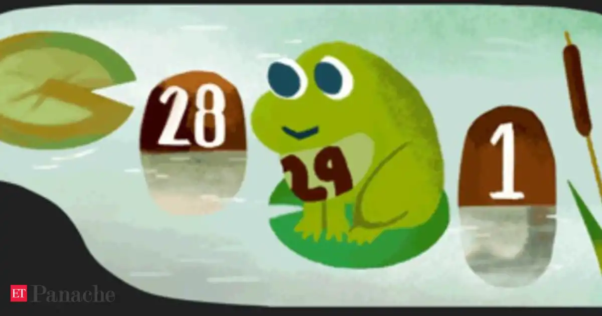 Leap Day 2024: Google animated frog doodle celebrates extra leap time