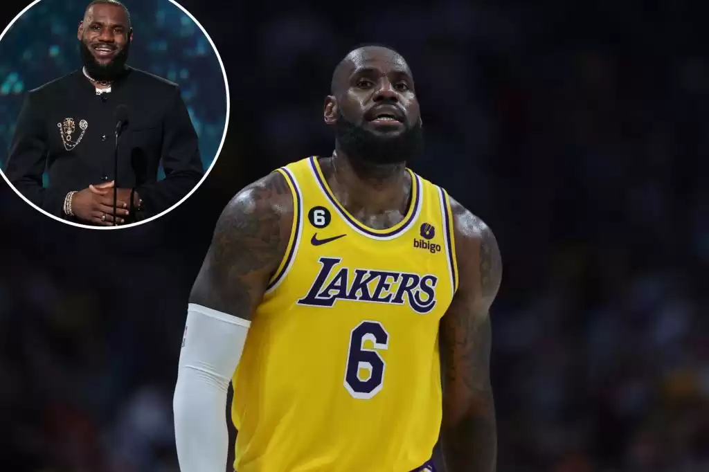 LeBron James affirms his commitment to play in the upcoming season during ESPYs speech following...
