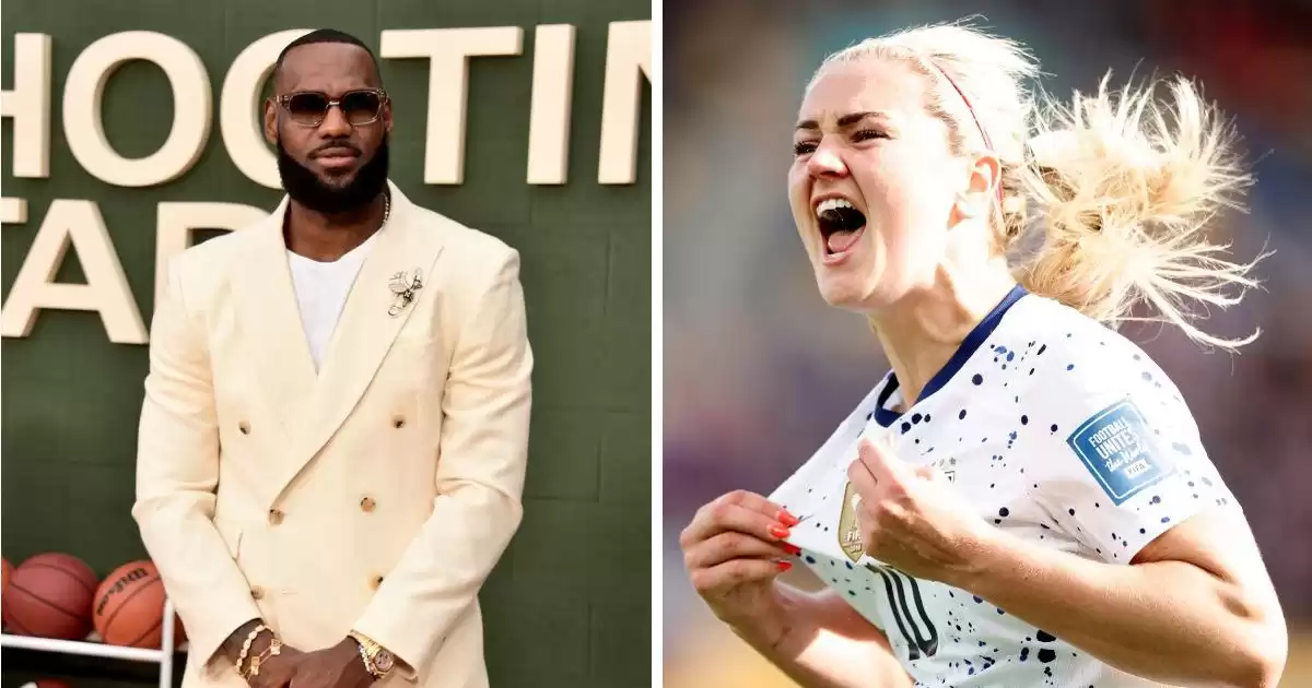 LeBron James' Gesture to USWNT Highlights Women's World Cup Clash