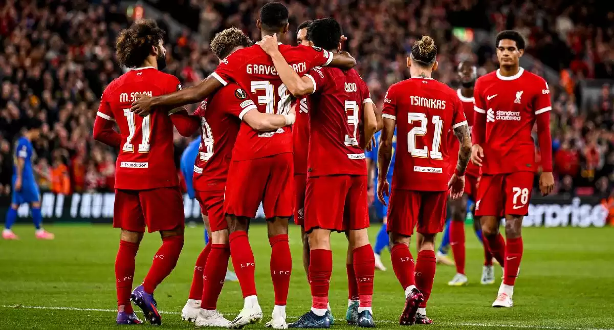 Liverpool 2-0 Union SG: Reds secure consecutive victory in Europa League