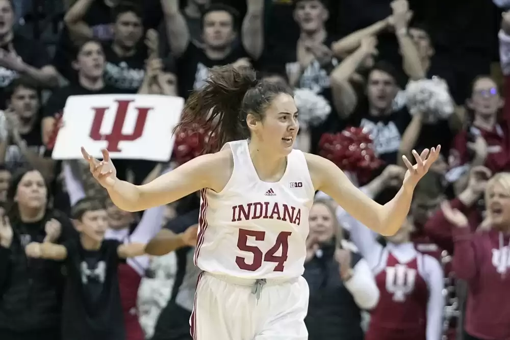 Mackenzie Holmes scores 17 as Indiana beats Tennessee in women's basketball: Sports Digest