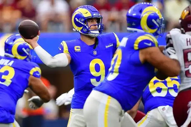 Matthew Stafford, Rams overpower skidding Commanders in dominant performance