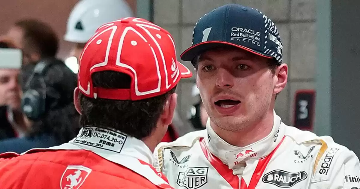 Max Verstappen over the limit seeking F1 rival Las Vegas clash