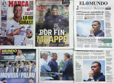 Mbappe arrival sparks excitement among Madrid fans and media