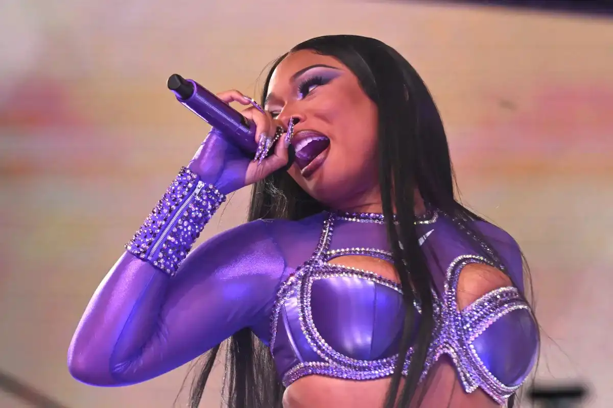 Megan Thee Stallion Rocks 2024 with Hit Medley at New Year's Rockin' Eve