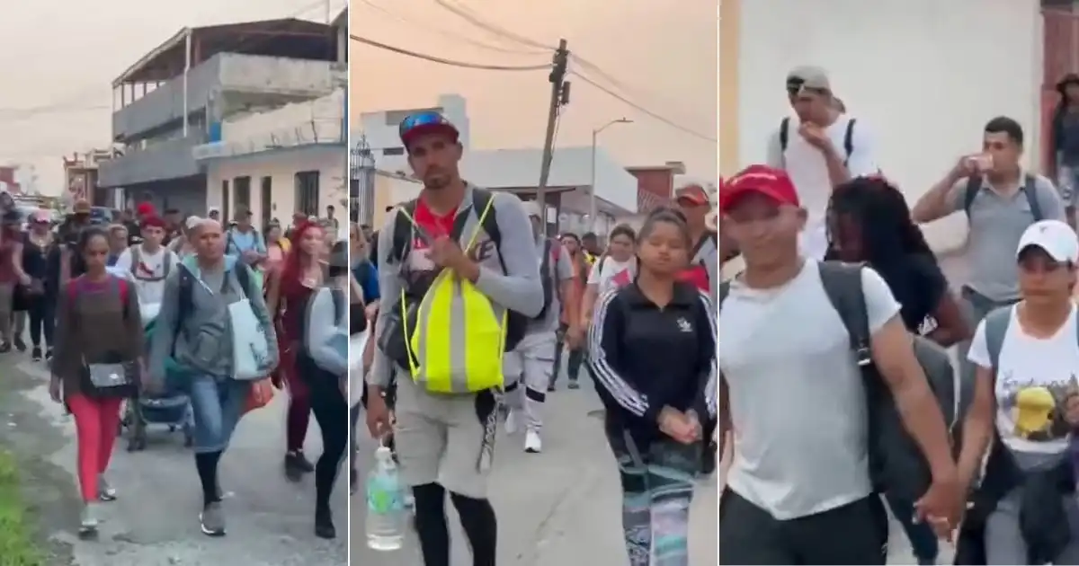 Migrants Cubans Halted Chiapas Mexico Elections