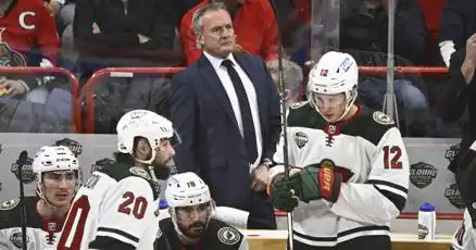Minnesota Wild replace coach Dean Evason with John Hynes after 14 losses in first 19 games