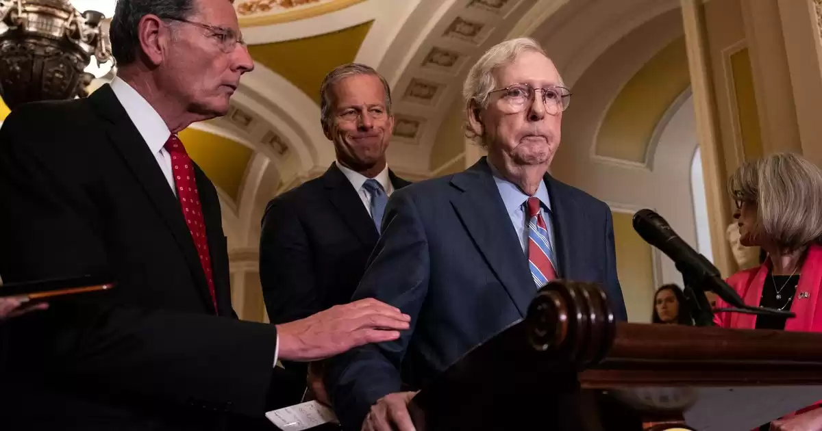 Mitch McConnell Shocks Audience, Abruptly Exits Press Conference