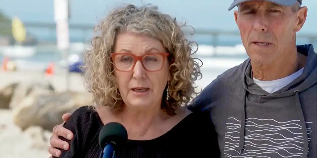 Mother of Australian surfers killed in Mexico delivers eulogy San Diego beach