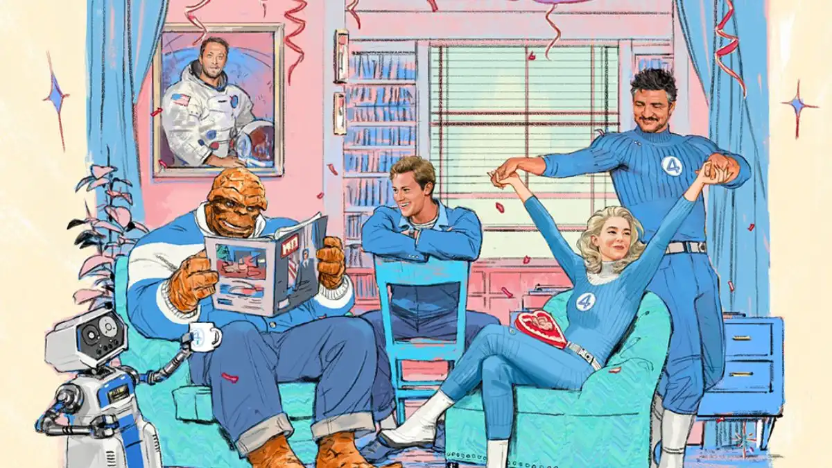 New Marvel Superheroes: Pedro Pascal, Vanessa Kirby, Ebon Moss-Bachrach, and Joseph Quinn in Fantastic Four; Release Date Announced
