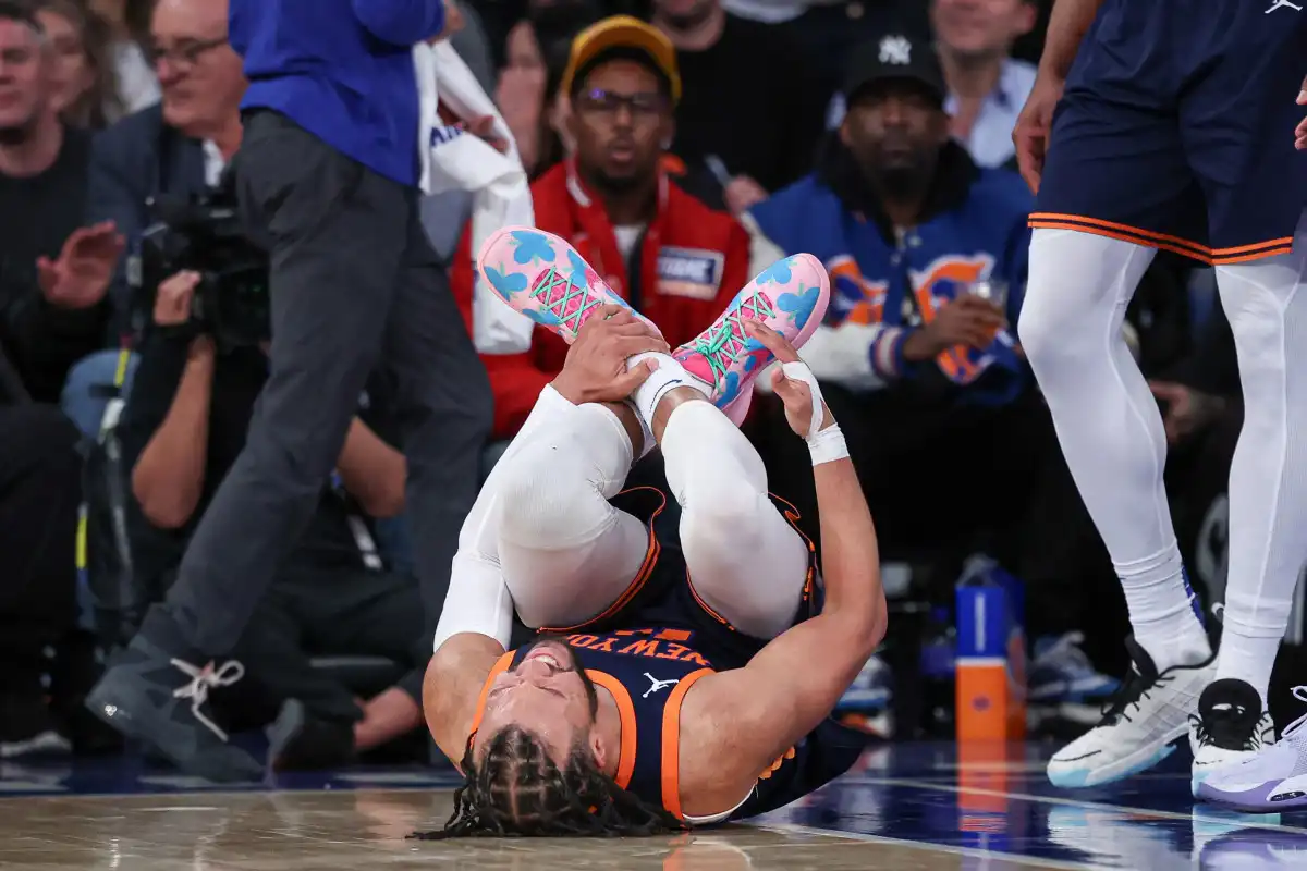New York Knicks, Jalen Brunson injury, Grizzlies, react