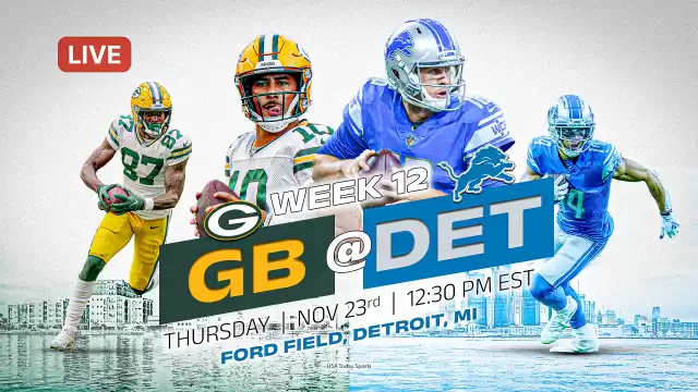 NFL Thanksgiving game: Green Bay Packers vs. Detroit Lions - time, TV channel, live stream