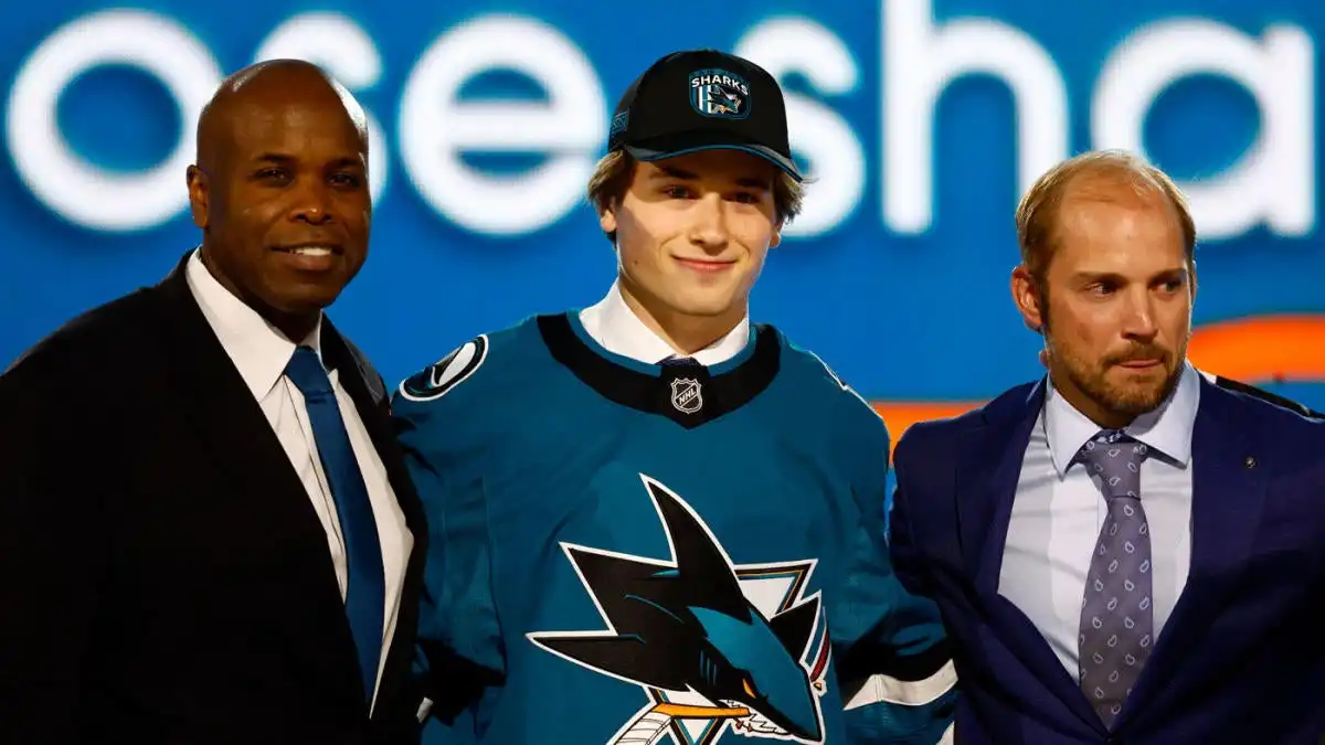NHL Draft 2024: Sharks pick Boston University star Macklin Celebrini as No. 1 overall draft pick
