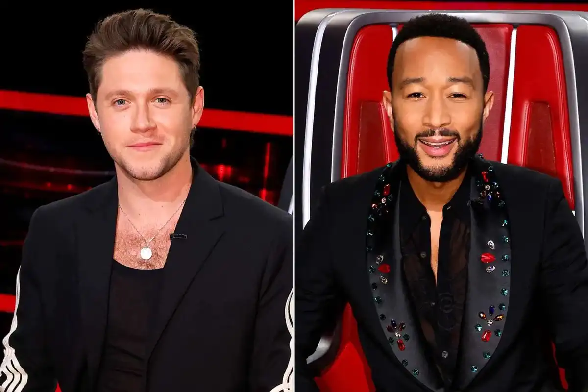 Niall Horan and John Legend Holiday House Decorating and Candy Cane Face-Off