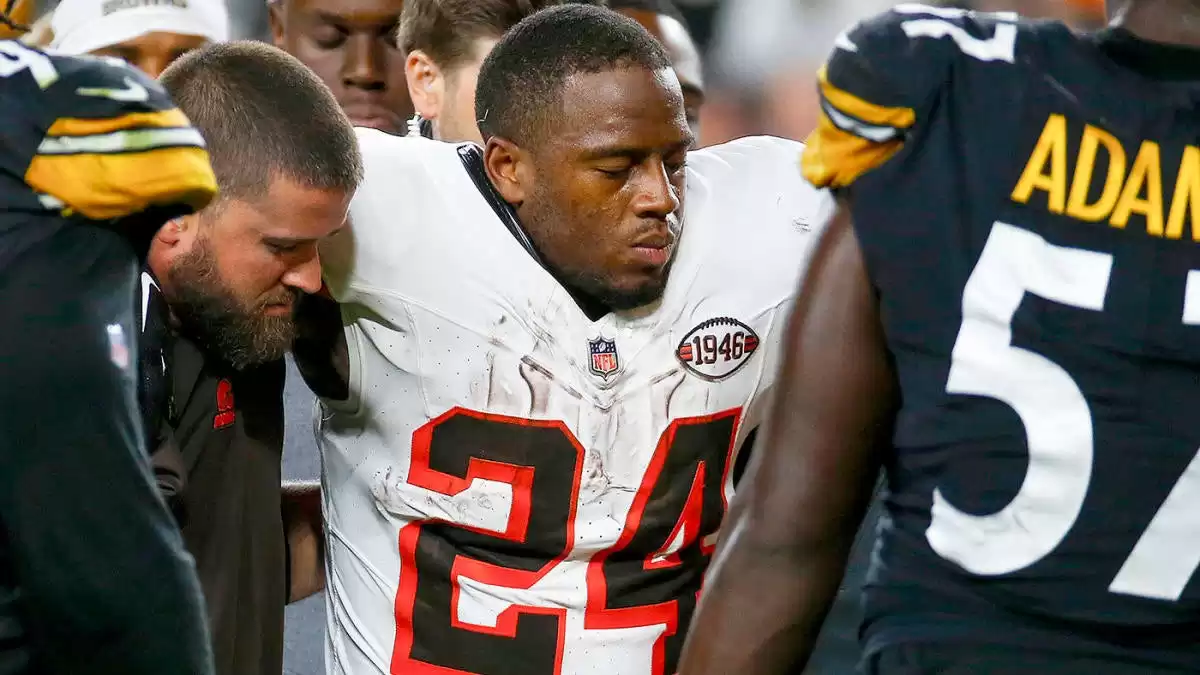Nick Chubb knee injury: Optimistic early tests suggest potential avoidance of ACL tear for Browns RB, report reveals