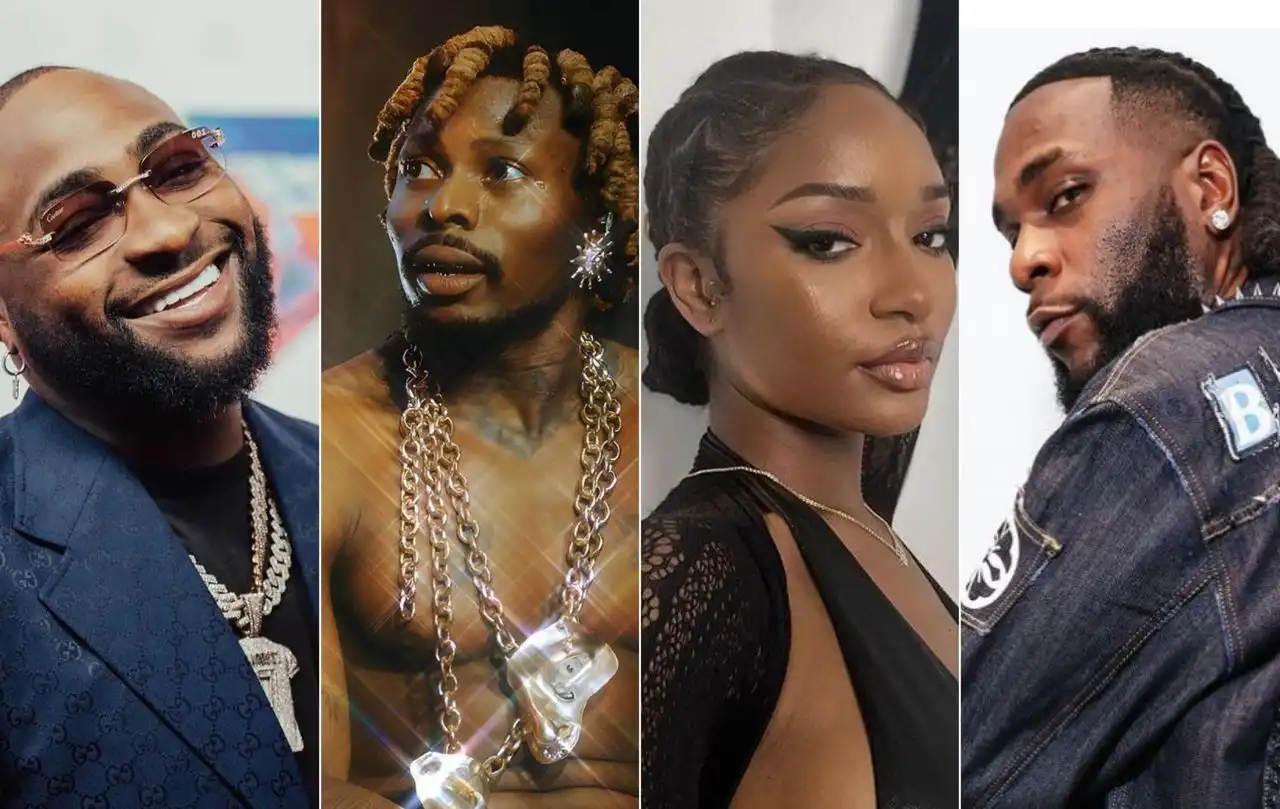 Nigerians React to Davido and Burna Boy Missing Out on 66th Grammys