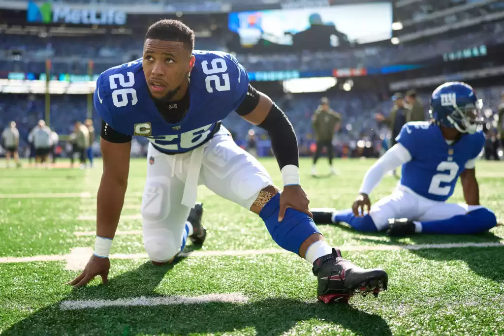 No Clear Progress in Saquon Barkley's Future with Giants