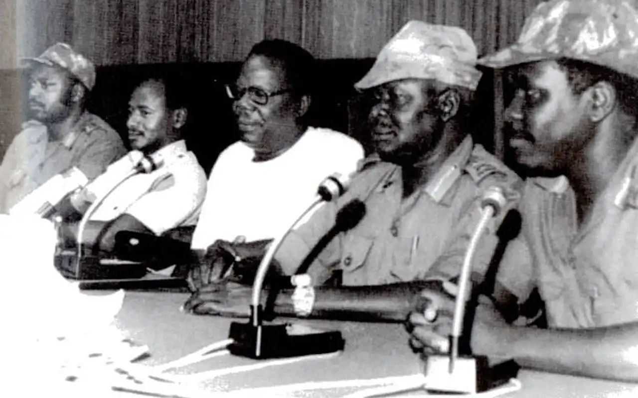 Ousted Binaisa Appeals to US President Carter and British Prime Minister Thatcher