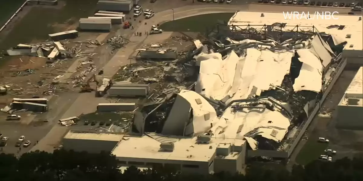 Pfizer facility in North Carolina severely affected by tornado