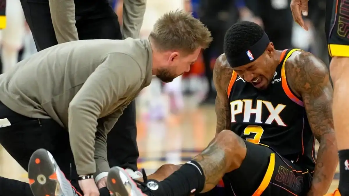 Phoenix Suns Bradley Beal Ankle Injury vs New York Knicks: NBA Guard Out Again